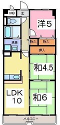 グランドゥール西岡の物件間取画像